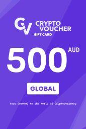 Crypto Voucher Bitcoin (BTC) 500 AUD Gift Card - Digital Code