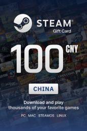 Steam Wallet ￥100 CNY Gift Card (CN) - Digital Code