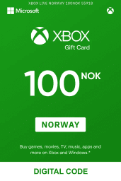 Xbox 100 NOK Gift Card (NO) - Digital Code
