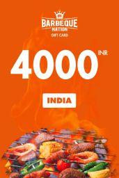 Barbeque Nation ₹4000 INR Gift Card (IN) - Digital Code