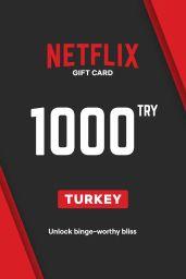Netflix ₺1000 TRY Gift Card (TR) - Digital Code