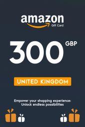 Amazon £300 GBP Gift Card (UK) - Digital Code