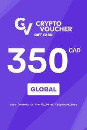 Crypto Voucher Bitcoin (BTC) 350 CAD Gift Card - Digital Code
