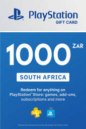 PlayStation Store 1000 ZAR Gift Card (ZA) - Digital Code