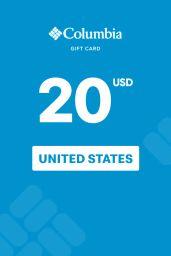 Columbia Sportswear 20 USD Gift Card (US) - Digital Code