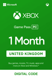 Xbox Game Pass for PC (UK) - 1 Month - Digital Code