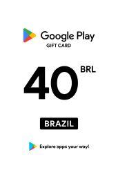 Google Play R$40 BRL Gift Card (BR) - Digital Code