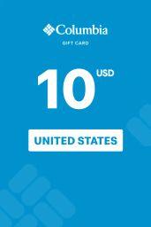Columbia Sportswear 10 USD Gift Card (US) - Digital Code