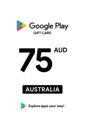 Google Play $75 AUD Gift Card (AU) - Digital Code