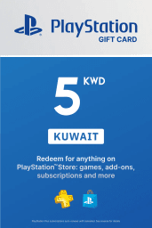 PlayStation Store 5 KWD Gift Card (KW) - Digital Code