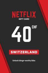 Netflix 40 CHF Gift Card (CH) - Digital Code