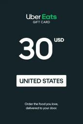 Uber Eats $30 USD Gift Card (US) - Digital Code