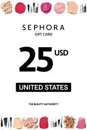 Sephora $25 USD Gift Card (US) - Digital Code