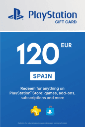 PlayStation Store €120 EUR Gift Card (ES) - Digital Code
