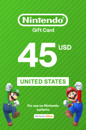 Nintendo eShop $45 USD Gift Card (US) - Digital Code