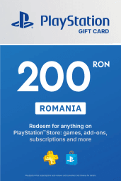 PlayStation Network Card 200 RON (RO) PSN Key Romania