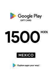 Google Play $1500 MXN Gift Card (MX) - Digital Code