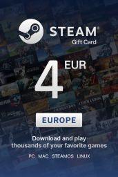Steam Wallet €4 EUR Gift Card (EU) - Digital Code
