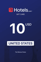 Hotels.com $10 USD Gift Card (US) - Digital Code