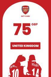 Arsenal £75 GBP Gift Card (UK) - Digital Code
