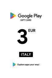 Google Play €3 EUR Gift Card (IT) - Digital Code