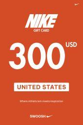 Nike 300 USD Gift Card (US) - Digital Code