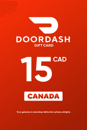 DoorDash $15 CAD Gift Card (CA) - Digital Code