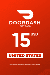 DoorDash $15 USD Gift Card (US) - Digital Code