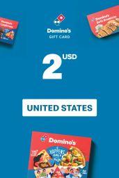 Dominos Pizza $2 USD Gift Card (US) - Digital Code