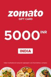Zomato ₹5000 INR Gift Card (IN) - Digital Code