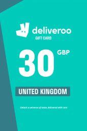 Deliveroo £30 GBP Gift Card (UK) - Digital Code