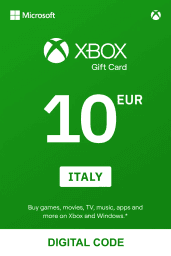 Xbox €10 EUR Gift Card (IT) - Digital Code
