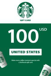 Starbucks $100 USD Gift Card (US) - Digital Code