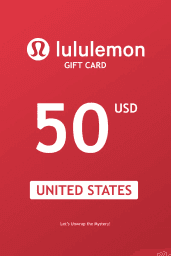 Lululemon $50 USD Gift Card (US) - Digital Code