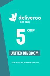 Deliveroo £5 GBP Gift Card (UK) - Digital Code