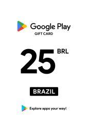 Google Play R$25 BRL Gift Card (BR) - Digital Code