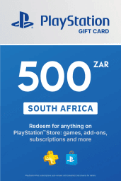 PlayStation Network Card 500 ZAR (ZA) PSN Key South Africa