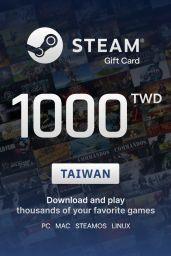 Steam Wallet $1000 TWD Gift Card (TW) - Digital Code