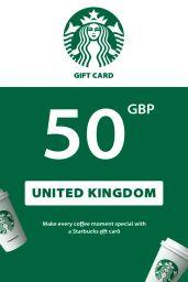 Starbucks £50 GBP Gift Card (UK) - Digital Code