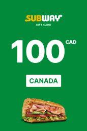 Subway $100 CAD Gift Card (CA) - Digital Code