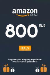 Amazon €800 EUR Gift Card (IT) - Digital Code