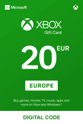 Xbox €20 EUR Gift Card (EU) - Digital Code