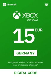 Xbox €15 EUR Gift Card (DE) - Digital Code