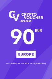 Crypto Voucher Bitcoin (BTC) €90 EUR Gift Card (EU) - Digital Code