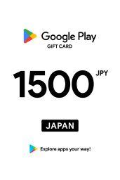 Google Play ¥1500 JPY Gift Card (JP) - Digital Code