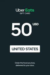 Uber Eats $50 USD Gift Card (US) - Digital Code