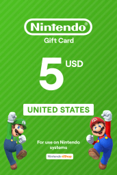 Nintendo eShop $5 USD Gift Card (US) - Digital Code