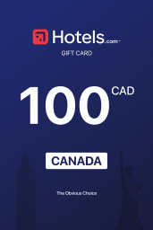 Hotels.com $100 CAD Gift Card (CA) - Digital Code