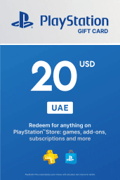 PlayStation Network Card 20 USD (UAE) PSN Key United Arab Emirates