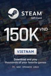 Steam Wallet ₫150000 VND Gift Card (VN) - Digital Code